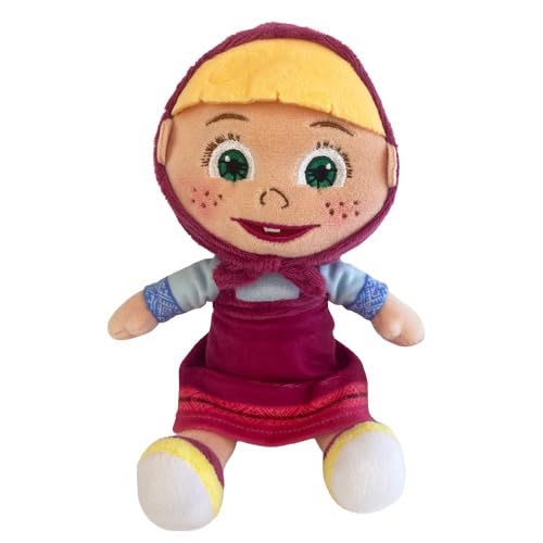 PTS SRL MASHA E ORSO Peluche MASHA BAMBINA Altezza 18cm