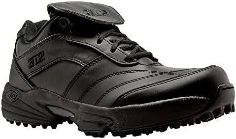 3N2 Men's Baseball Umpire Officiating Shoe Reaction Field Lo, Black, D & EE Widths (Size 11 Regular)
