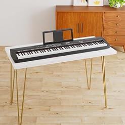 Amazon Basics – Piano numérique 88 touches avec clavier semi-lesté et pédale de sustain, alimentation, 2 haut-parleurs, et un mode apprentissage - Les Beatles, Paul McCartney, John Lennon, RIngo Starr, George Harrison Amazon Basics - Piano numérique 88 touches avec clavier semi-lesté et pédale de sustain, alimentation, 2 haut-parleurs, et un mode apprentissage – Image 7
