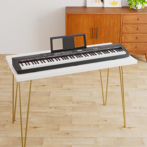 Amazon Basics – Piano numérique 88 touches avec clavier semi-lesté et pédale de sustain, alimentation, 2 haut-parleurs, et un mode apprentissage - Les Beatles, Paul McCartney, John Lennon, RIngo Starr, George Harrison Amazon Basics - Piano numérique 88 touches avec clavier semi-lesté et pédale de sustain, alimentation, 2 haut-parleurs, et un mode apprentissage – Image 8