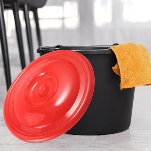 Ciieeo Runde Mülleimerdeckel Aus Langlebigem Material 13.19 Zoll Für Küche Und Außenbereich Perfekte Passform Für Standard-Eimer Mit Hoher Versiegelungsleistung