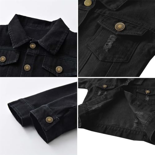 Image of Cromoncent Toddler Denim Jacket for Boys Girls