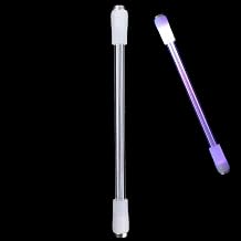 Spinning Rotating Pen, Flash Glow Pen Rotating LED Light Fidget Pen Spinner Pen Ballpoint Pens for Student EntertainmentB