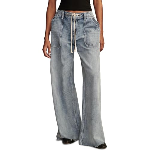 Lucky Brand Women's Patch Pocket Pull on Jean