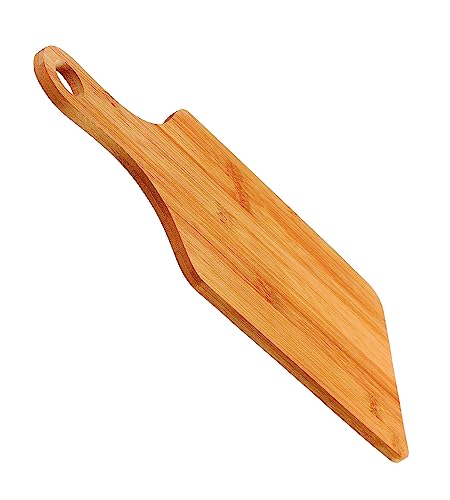 PARENCE.- Planche à Découper en Bois avec Manche/Support de Découpe/Fromage, Pain, Charcuterie - Bois, Marron