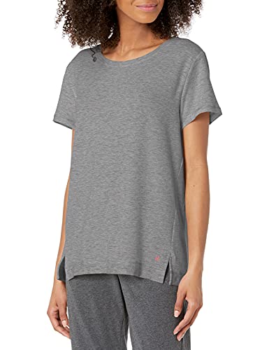 Image of HUE Women's Solid French Terry Long Sleeve Lounge Tee