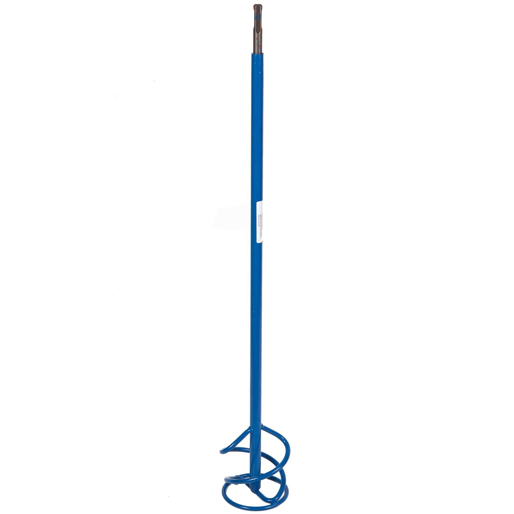 Toolty Blue Propeller Mixing Paddle 85 X 450Mm - Sds - Galvanized Mixer, Whisk, Stirrer - Positive 2-Blade - For Leveling Mass, Joint Mortar, Adheives, Glue, Paint, Diy - Tlty-1184