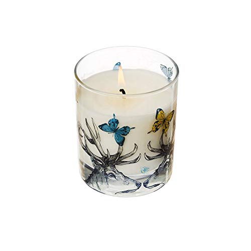 Bougie cerf Gillian Kyle en verre pour une ambiance cocooning chic à la maison