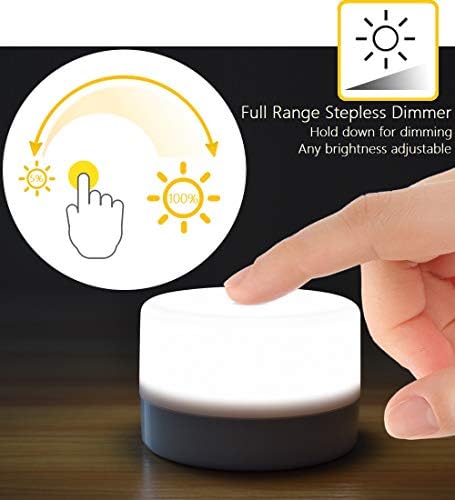 RTSU Bedside Lamp, Dimmable Touch Tap Light Novelty Light, Kids Children Adult LED Nightlight, Table Desk Atmosphere Decorative Mood Light Lamp, Bedroom Living Room Baby Nursery Night Light 3 41DGsoVLzOL. AC