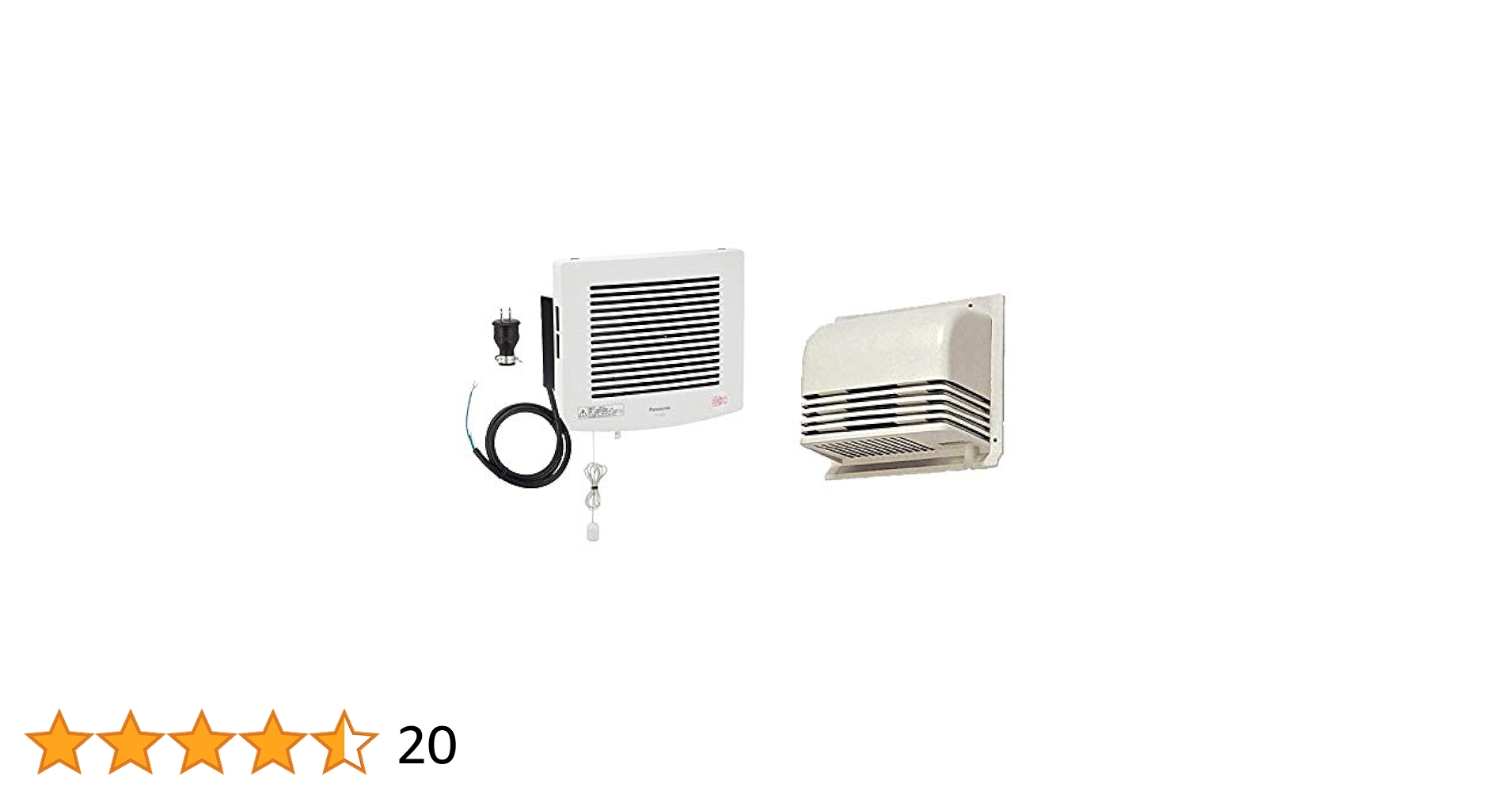 在庫処分特価！！パナソニック　浴室用換気扇　排気用 パナソニック 換気扇 トイレ 洗面所 居室用 パイプファン Φ100