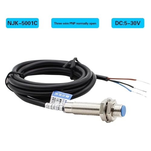 Sensor Hall NJK-5001 con distancia de 10mm para detección precisa a 5-30V 2