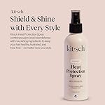 Kitsch Heat Protection Spray for Hair – Heat Protectant for Hair with Argan Oil – Styling Hair Spray for Frizz Control, Shine & Damage Protection – Protects Strands | Ideal Gifts for Women – 6.8oz - Image 2