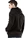 MINNOWLER Mens Hoodie Zip Men Sweatshirt Zipper Hooded Jackets Black