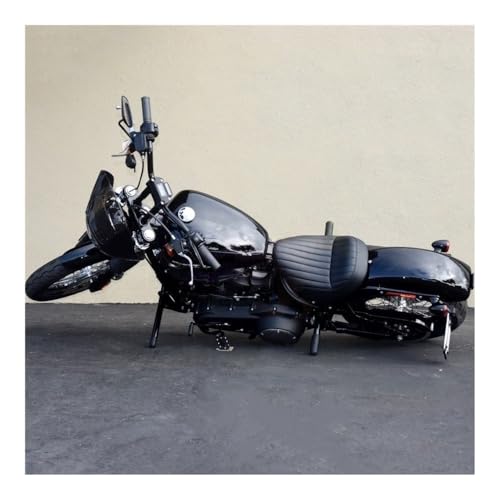 Stunt cage Softail MoGarde avec cadre coulissant et repose-pieds passager intégrés - 6