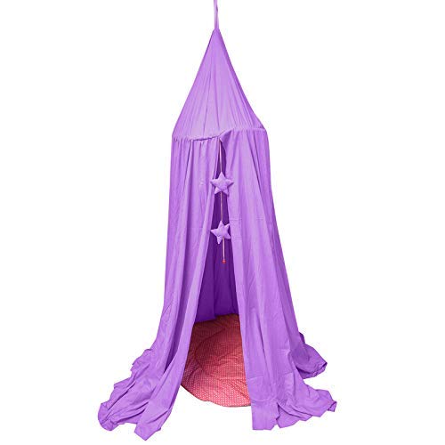Creative Textiles Magic Hanging Canopy Will give Warm and Comfort to Your Kids Room (Light Purple) - Image 3 thumbnail