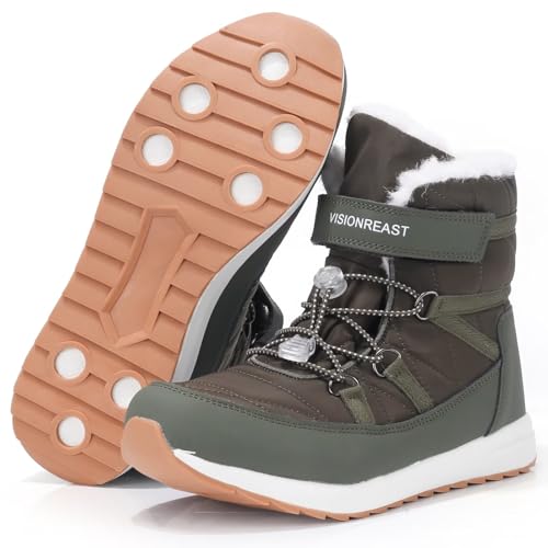 visionreast Winterschuhe Herren Damen Warm Gefütterte Winter...