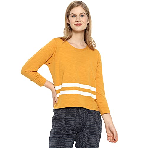 Image of PINACOLADA Women Stylish Printed Full Sleeve Casual Tops