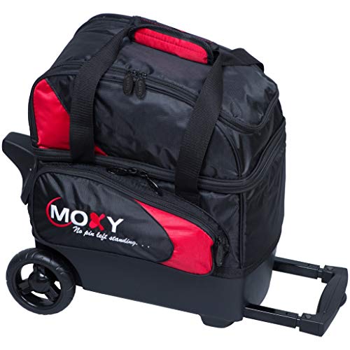 Moxy Duckpin Deluxe Roller Bowling Bag- Red/Black