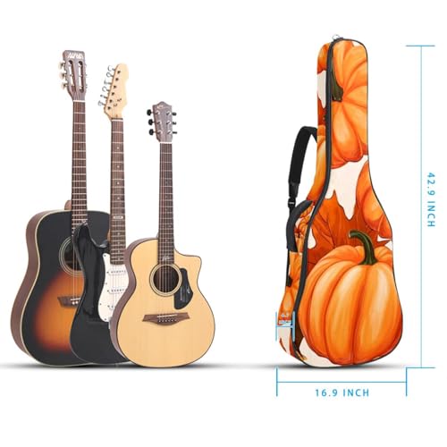 Sac pour guitare avec plusieurs poches et protection éponge intégrée