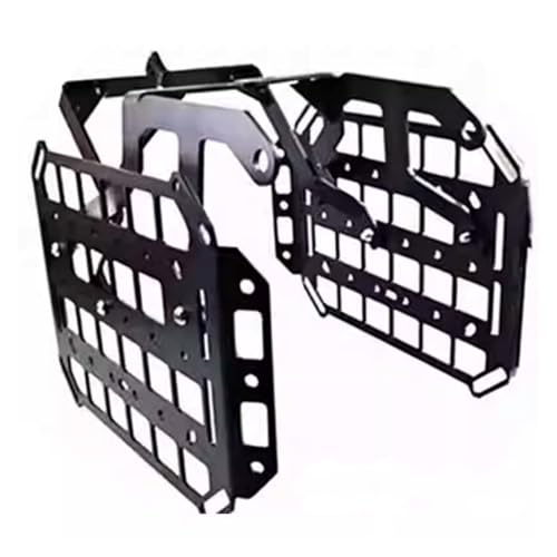 Porte-bagages de moto avec rangement latéral étendu de réservoir