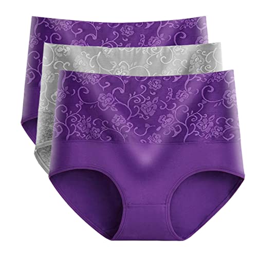 Culotte en coton haut de gamme pour femme - Slip sans couture taille haute douceur