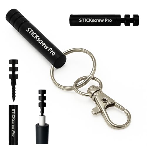 Stickscrew PRO original smarter Stickzieher macht den Holder frei vom Filter - kompatibel mit IQOS ILUMA PRIME one TEREA Sticks - Zubehör für Iqossticks (schwarz)