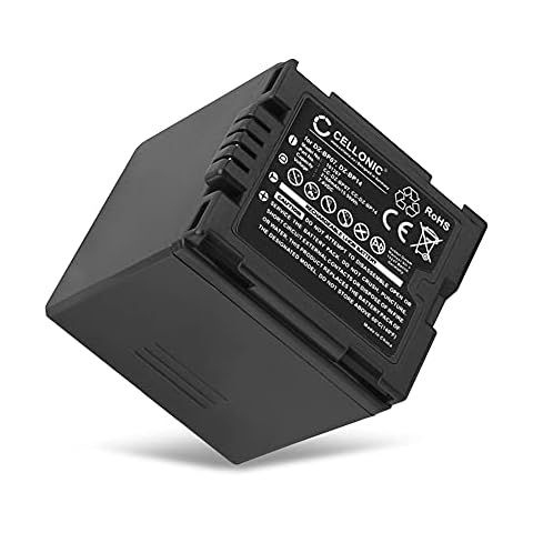 CELLONIC® Kamera Ersatzakku DZ-BP07 DZ-BP14 DZ-BP21 für Hitachi DZ-BX35 DZ-BX37 DZ-GX20 DZ-GX25 DZ-GX3100 DZ-GX3200 DZ-GX3300 DZ-GX5000, Ersatz Akku 2100mAh Kameraakku Zusatzakku Battery Cover