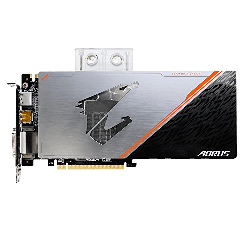 Image of Gigabyte GV-N108TAORUSX WB-11GD AORUS GeForce GTX 1080 Ti Waterforce WB Xtreme Edition 11G Graphic Cards
