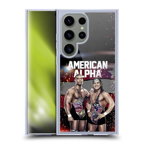 Coque en gel pour Galaxy S24 Ultra protection militaire licence WWE