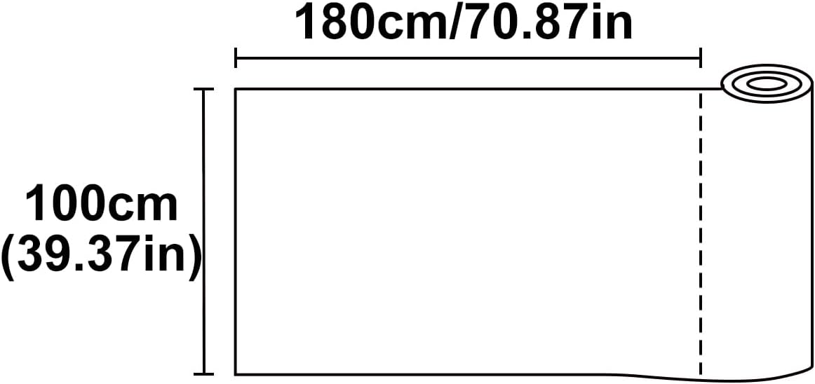 DIY Adjustable PP Window Screen Mesh, 39.37"x70.87" Breathable Easy Install for Doors Windows, Black