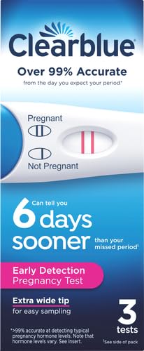 Image of Clearblue Early Detection Pregnancy Test, 3 Ct (Pack of 2)
