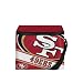 NFL San Francisco Ers  Big Logo Stripe 6 Pack Cooler, 9 in. x 6 in. x 7 in.