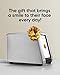 Revolution R180S Touchscreen Toaster, 2-Slice Smart Toaster with Patented InstaGLO Technology & Panini Mode