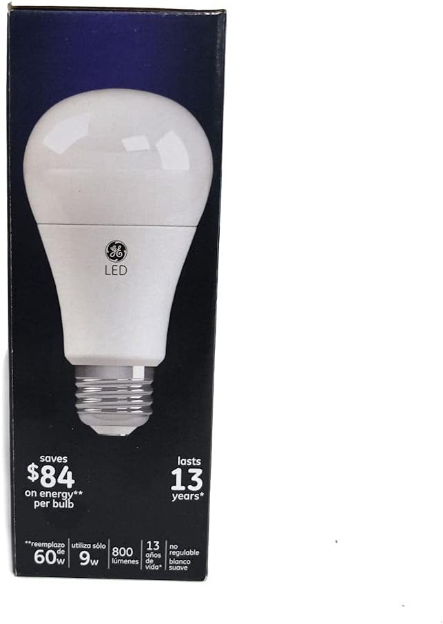 GE 60W Replacement Soft White LED 8 Pack