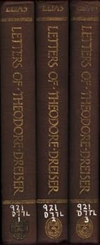 Hardcover The Letters of Theodore Dreiser Book