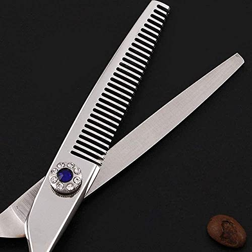 Ciseaux de coiffure et ciseaux de barbier argentés FlatCut