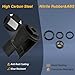 High Pressure Oil Pump Valve Air Test Fitting Tool Oil Rail Adapters Leak Test Kit and 6.0 IPR Valve Socket with Seal Kit Compatible with Ford 6.0L Powerstroke Diesel Engine Replace#: 3C3Z-9H529-A