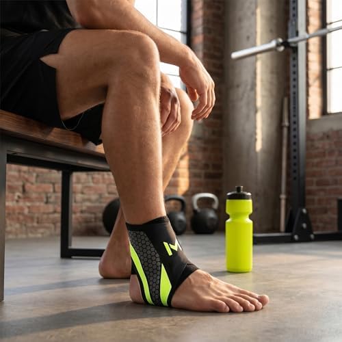 Lightweight Ankle Brace for Men & Women, Adjustable Ankle Support - 1