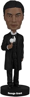 Royal Bobbles Dr. George Grant Bobblehead, 1st African-American Harvard Professor, Premium Polyresin Lifelike Figure, Unique Serial Number, Exquisite Detail