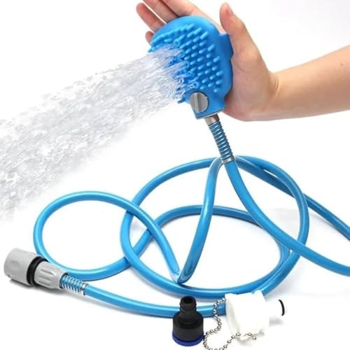 Ducha Pet para Banho em Cães e Gatos, Mangueira para Animais de Estimação