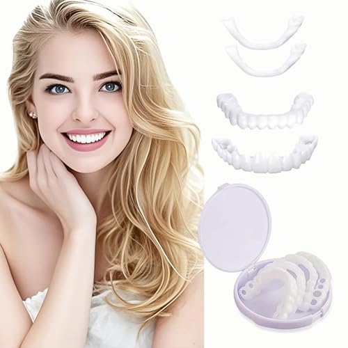 Temporary Veneers Kit for Women and Men, Tooth Replacement Kit,