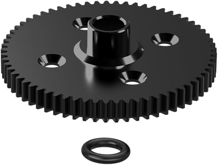 AMORIL 65T CNC Spur Gear Rc Car Parts Compatible with 1:10 Brushless RC Cars for Adults RZ001G-A,Part Number R11013,1PC