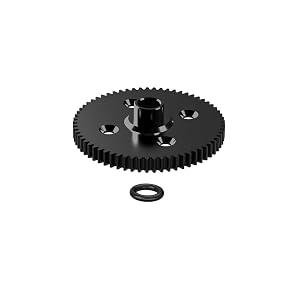 AMORIL 65T CNC Spur Gear Rc Car Parts Compatible with 1 10 Brushless RC Cars for Adults RZ001G-A