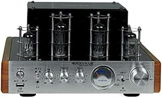 Rockville BluTube WD 70w Bluetooth Tube Amplifier/Home Stereo Receiver 2-Tone