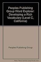Peoples Publishing Group Word Explorer: Developing a Rich Vocabulary 141381137X Book Cover