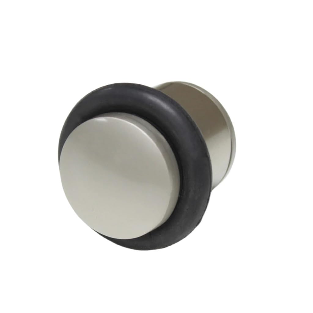Fermaporta in gomma in lega di zinco, potente supporto da pavimento, 41 mm