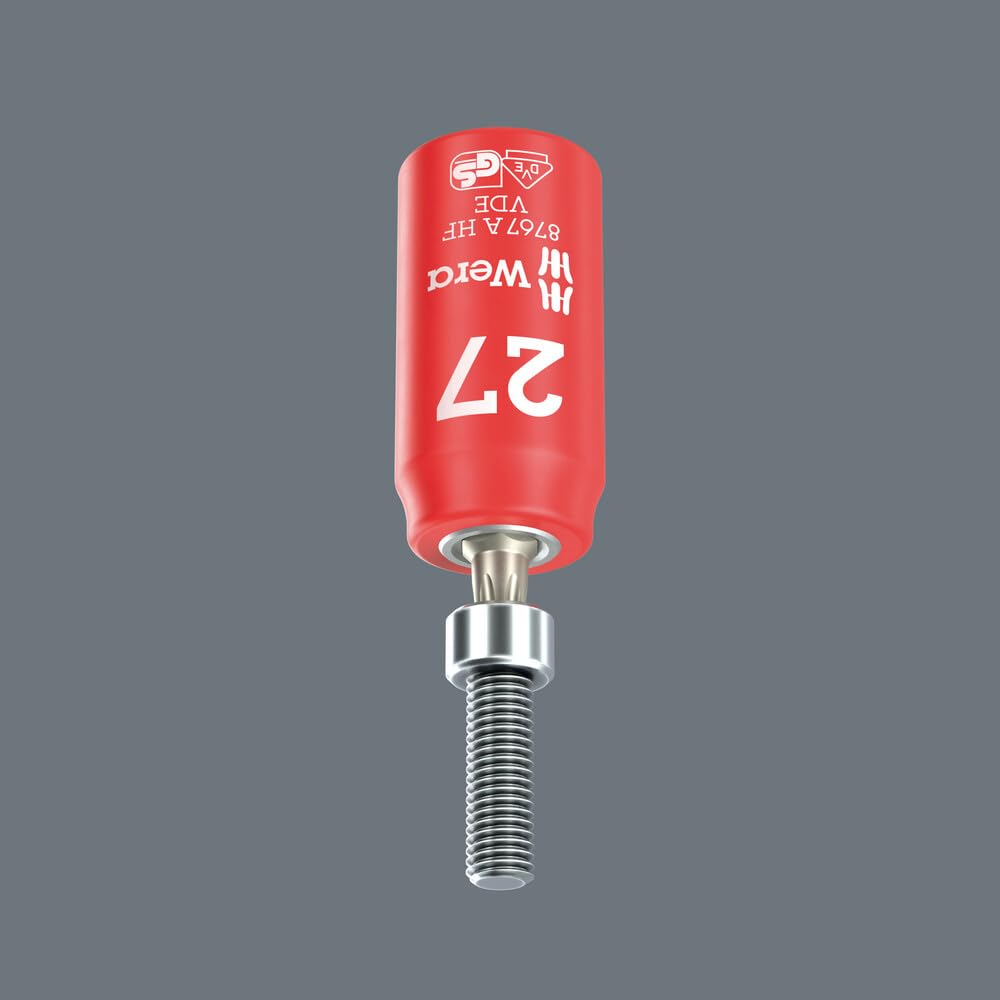 Wera 8767 A VDE HF TORX® Zyklop Bit Socket, 1/4" Drive, TX 40-05005926001, Multicolour, TX 40 x 36 mm - Image 2