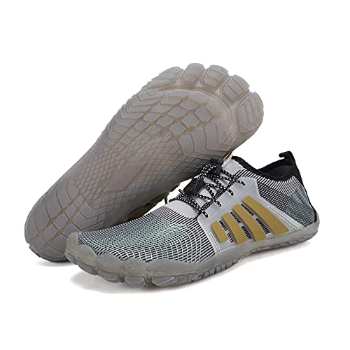 Image of Water Shoes for Men Barefoot Quick-Dry Aqua Sock Outdoor Athletic Sport Shoes for Kayaking, Boating, Hiking, Surfing, Walking