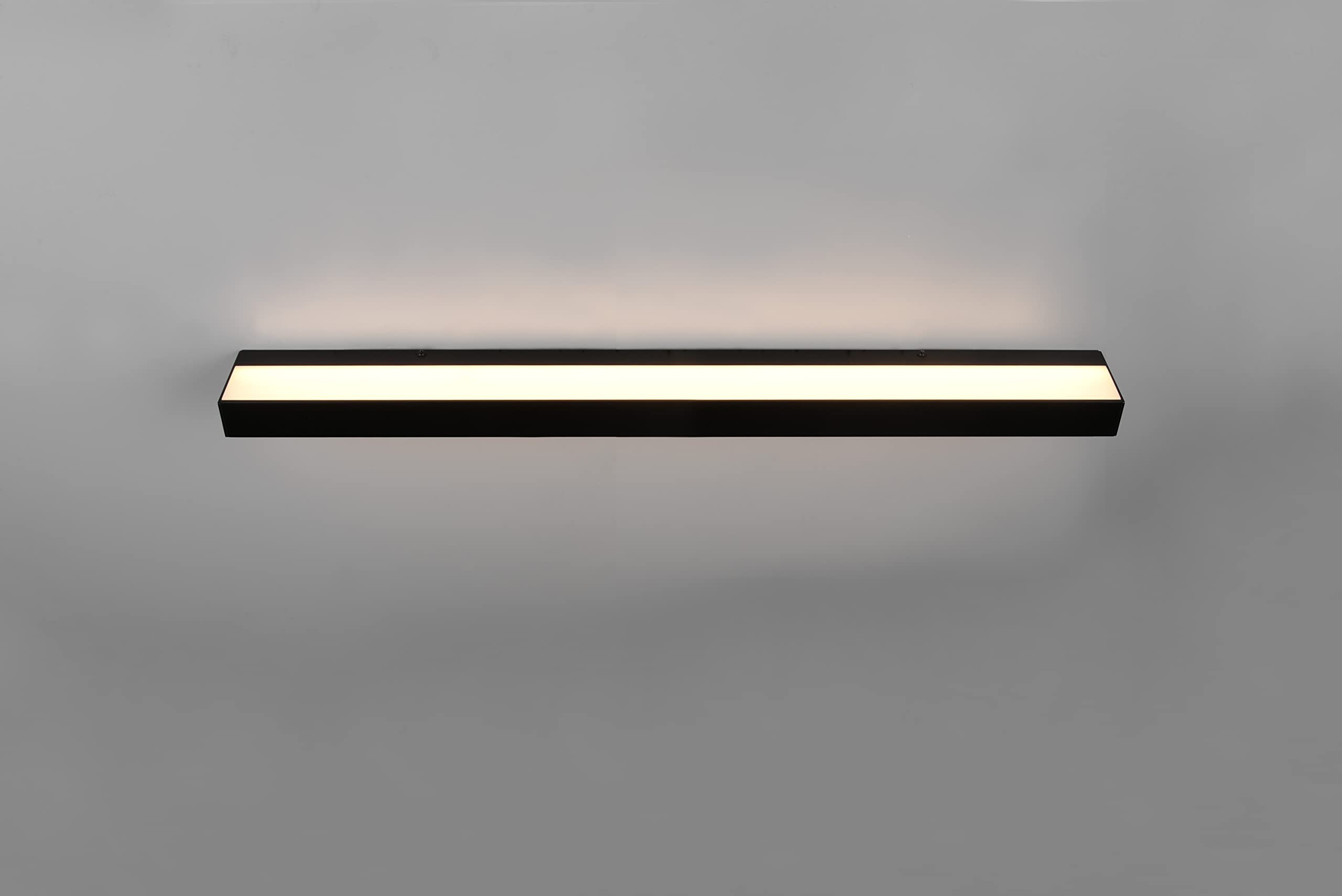 Trio Leuchten LED Bad Wandleuchte Rocco 283919032, Metall Schwarz matt, inklusiv 13 Watt LED, Up and down Beleuchtung |