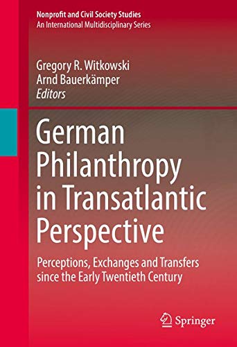 Buy German Philanthropy in Transatlantic Perspective — BookShops.in